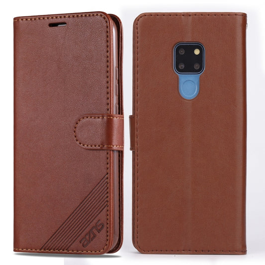 AZNS Sheepskin Texture Horizontal Flip Leather Case with Holder & Card Slots & Wallet, For Huawei Mate 20 / 20X, For Huawei Mate 20 Pro, For Huawei Mate 30 Lite / Nova 5i Pro, For Huawei Mate 30 / Mate 30 Pro, For Huawei Nova 5 / 5 Pro, For Huawei Enjoy 9