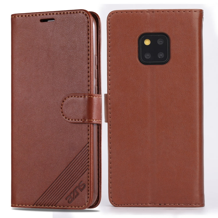 AZNS Sheepskin Texture Horizontal Flip Leather Case with Holder & Card Slots & Wallet, For Huawei Mate 20 / 20X, For Huawei Mate 20 Pro, For Huawei Mate 30 Lite / Nova 5i Pro, For Huawei Mate 30 / Mate 30 Pro, For Huawei Nova 5 / 5 Pro, For Huawei Enjoy 9