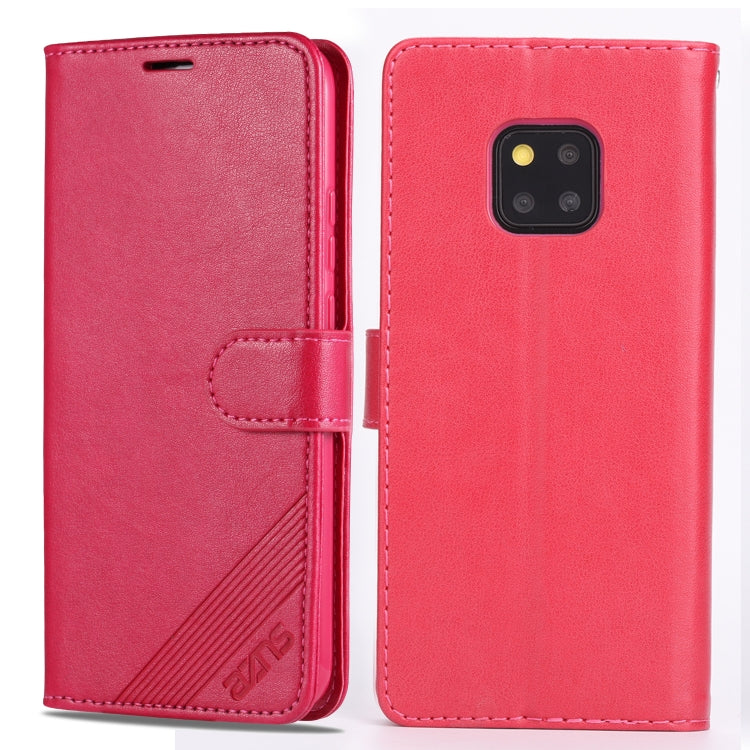 AZNS Sheepskin Texture Horizontal Flip Leather Case with Holder & Card Slots & Wallet, For Huawei Mate 20 / 20X, For Huawei Mate 20 Pro, For Huawei Mate 30 Lite / Nova 5i Pro, For Huawei Mate 30 / Mate 30 Pro, For Huawei Nova 5 / 5 Pro, For Huawei Enjoy 9