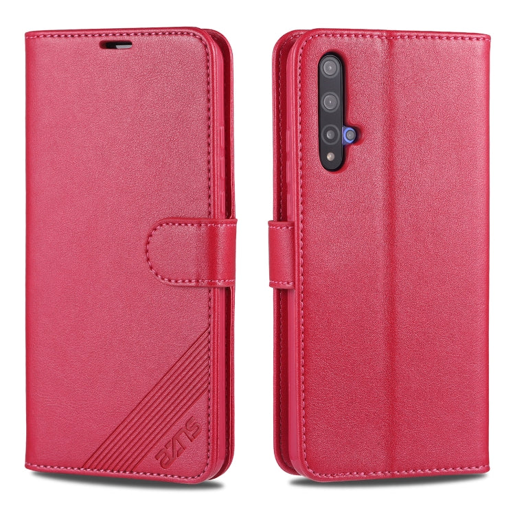 AZNS Sheepskin Texture Horizontal Flip Leather Case with Holder & Card Slots & Wallet, For Huawei Mate 20 / 20X, For Huawei Mate 20 Pro, For Huawei Mate 30 Lite / Nova 5i Pro, For Huawei Mate 30 / Mate 30 Pro, For Huawei Nova 5 / 5 Pro, For Huawei Enjoy 9