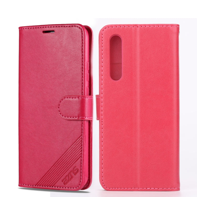 AZNS Sheepskin Texture Horizontal Flip Leather Case with Holder & Card Slots & Wallet, Series 2