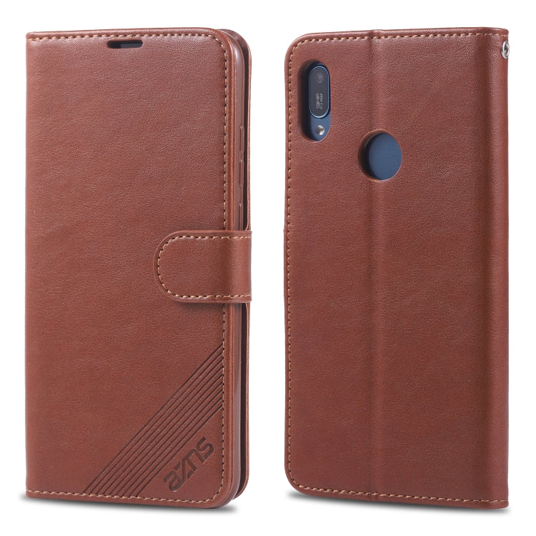 AZNS Sheepskin Texture Horizontal Flip Leather Case with Holder & Card Slots & Wallet, For Huawei Nova 7 SE, For Huawei P30, For Huawei P30 Lite / Nova 4E, For Huawei P30 Pro, For Huawei P40 / P40 Pro, For Huawei Y6(2019) / Enjoy 9E