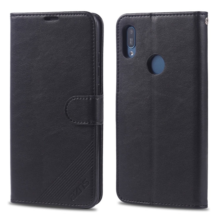 AZNS Sheepskin Texture Horizontal Flip Leather Case with Holder & Card Slots & Wallet, For Huawei Nova 7 SE, For Huawei P30, For Huawei P30 Lite / Nova 4E, For Huawei P30 Pro, For Huawei P40 / P40 Pro, For Huawei Y6(2019) / Enjoy 9E