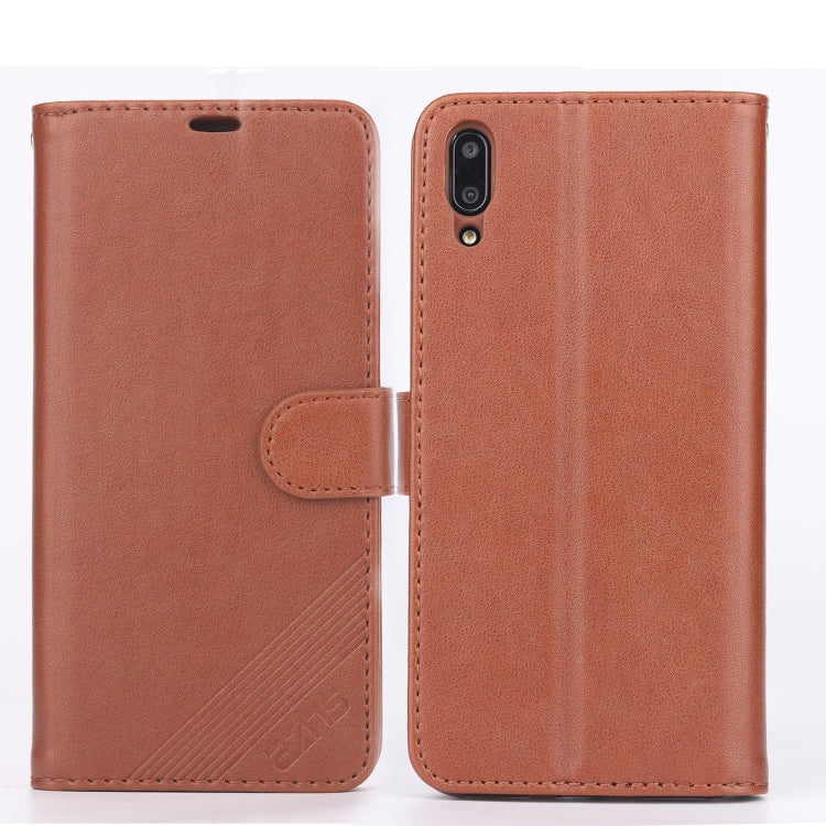 AZNS Sheepskin Texture Horizontal Flip Leather Case with Holder & Card Slots & Wallet, For Huawei Mate 20 / 20X, For Huawei Mate 20 Pro, For Huawei Mate 30 Lite / Nova 5i Pro, For Huawei Mate 30 / Mate 30 Pro, For Huawei Nova 5 / 5 Pro, For Huawei Enjoy 9