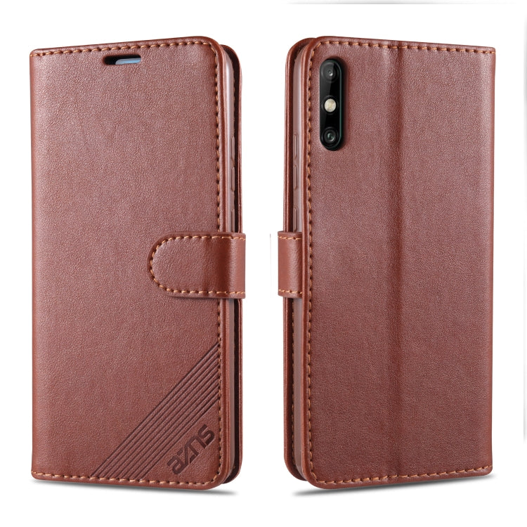 AZNS Sheepskin Texture Horizontal Flip Leather Case with Holder & Card Slots & Wallet, For Huawei Nova 7 SE, For Huawei P30, For Huawei P30 Lite / Nova 4E, For Huawei P30 Pro, For Huawei P40 / P40 Pro, For Huawei Y6(2019) / Enjoy 9E