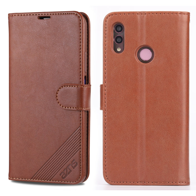 AZNS Sheepskin Texture Horizontal Flip Leather Case with Holder & Card Slots & Wallet, For Huawei Maimang 8 / Enjoy 9s / P Smart Plus(2019) / Honor 10i / 20i, For Huawei Honor 10 Lite, For Huawei Honor 20, For Huawei Honor 20 Pro