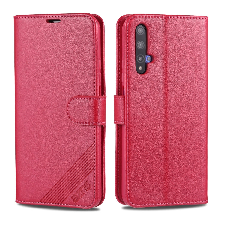 AZNS Sheepskin Texture Horizontal Flip Leather Case with Holder & Card Slots & Wallet, For Huawei Maimang 8 / Enjoy 9s / P Smart Plus(2019) / Honor 10i / 20i, For Huawei Honor 10 Lite, For Huawei Honor 20, For Huawei Honor 20 Pro