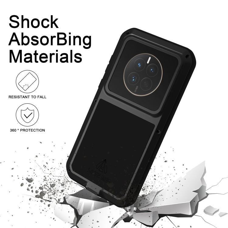 LOVE MEI POWERFUL Metal Shockproof Life Waterproof Dustproof Phone Case