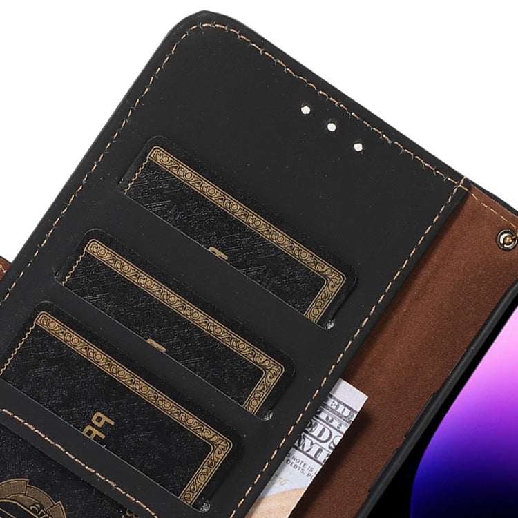 Genuine Leather Magnetic RFID Leather Phone Case