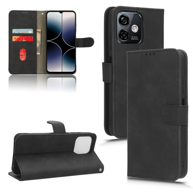 Skin Feel Magnetic Flip Leather Phone Case