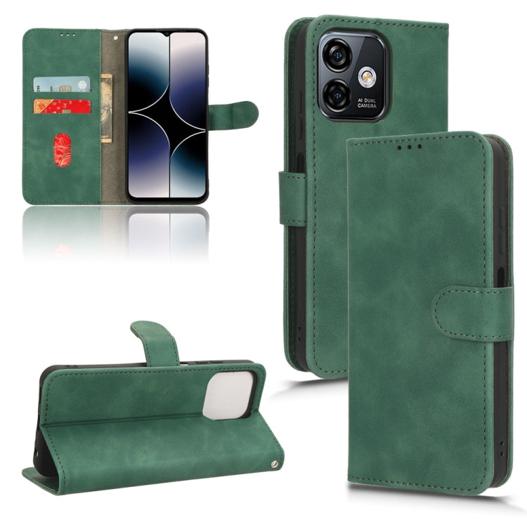 Skin Feel Magnetic Flip Leather Phone Case