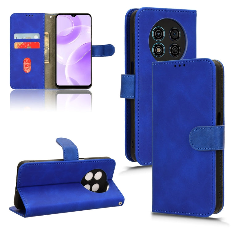 Skin Feel Magnetic Flip Leather Phone Case