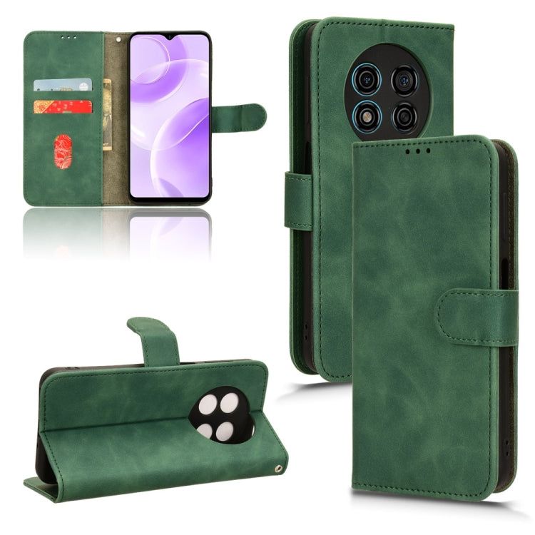 Skin Feel Magnetic Flip Leather Phone Case