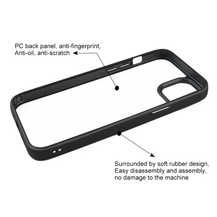 Frosted TPU + Transparent PC Phone Case