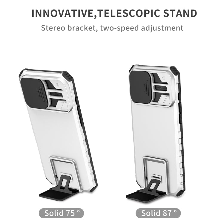 Stereoscopic Holder Sliding Camshield Phone Case, Series 2