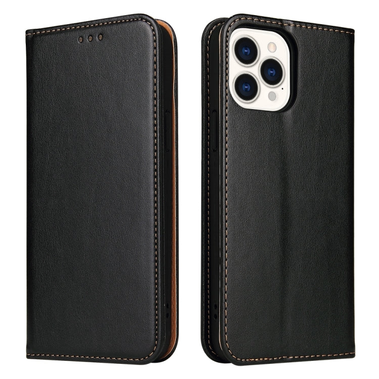 Fierre Shann PU Genuine Leather Texture Phone Case, Series 1