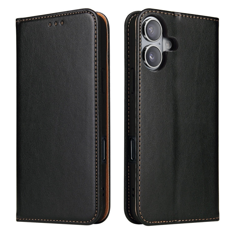 Fierre Shann PU Genuine Leather Texture Phone Case, Series 1