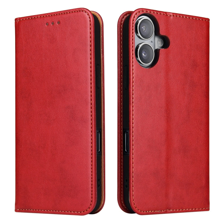 Fierre Shann PU Genuine Leather Texture Phone Case, Series 1