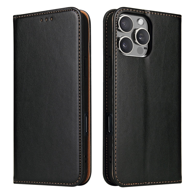 Fierre Shann PU Genuine Leather Texture Phone Case, Series 1