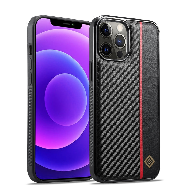 LC.IMEEKE 3 in 1 Carbon Fiber Texture Shockproof Phone Case, For iPhone 16 Pro Max, For iPhone 16 Pro, For iPhone 16 Plus, For iPhone 16, For iPhone 14 Plus, For iPhone 14, For iPhone 14 Pro, For iPhone 7 / 8 / SE 2020 2022, For iPhone 13 Pro