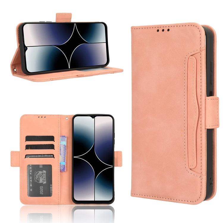 Skin Feel Calf Texture Card Slots Leather Phone Case