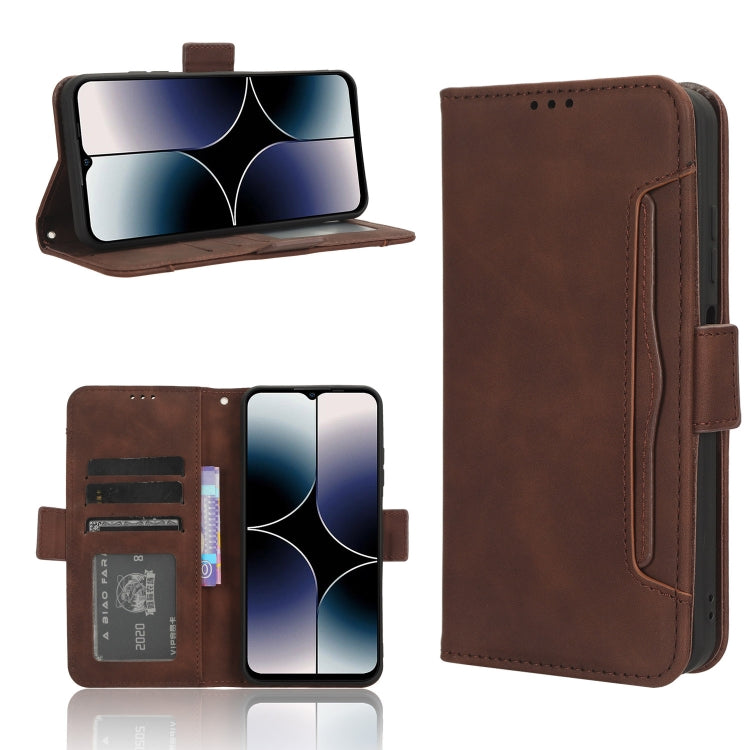 Skin Feel Calf Texture Card Slots Leather Phone Case