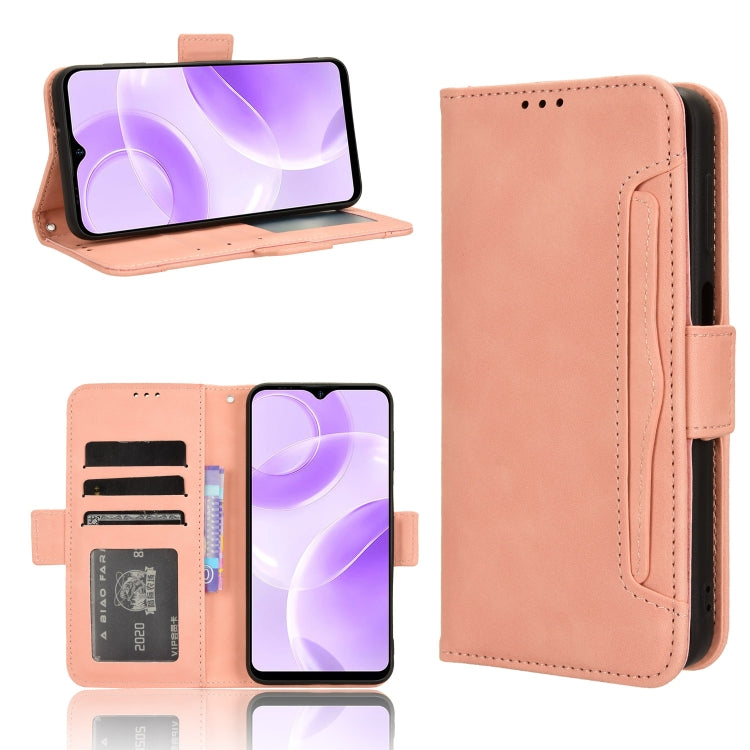 Skin Feel Calf Texture Card Slots Leather Phone Case