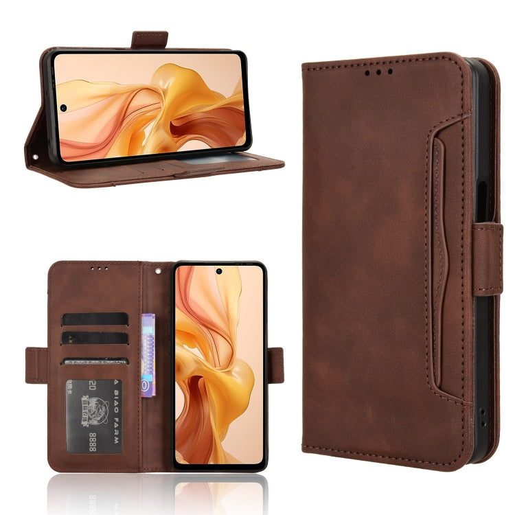 Skin Feel Calf Texture Card Slots Leather Phone Case