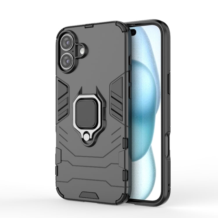 Shockproof PC + TPU Holder Phone Case