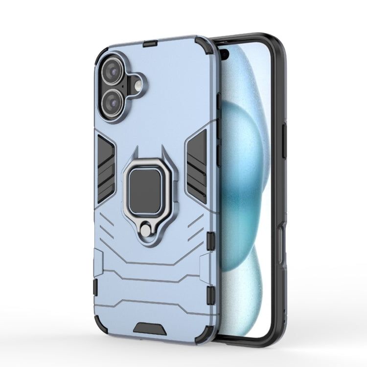 Shockproof PC + TPU Holder Phone Case