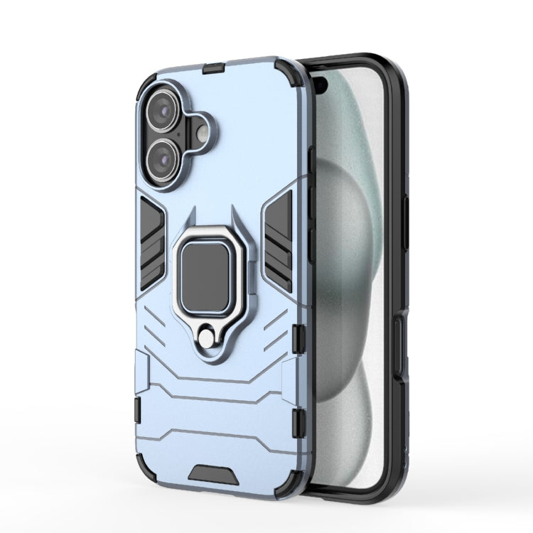 Shockproof PC + TPU Holder Phone Case