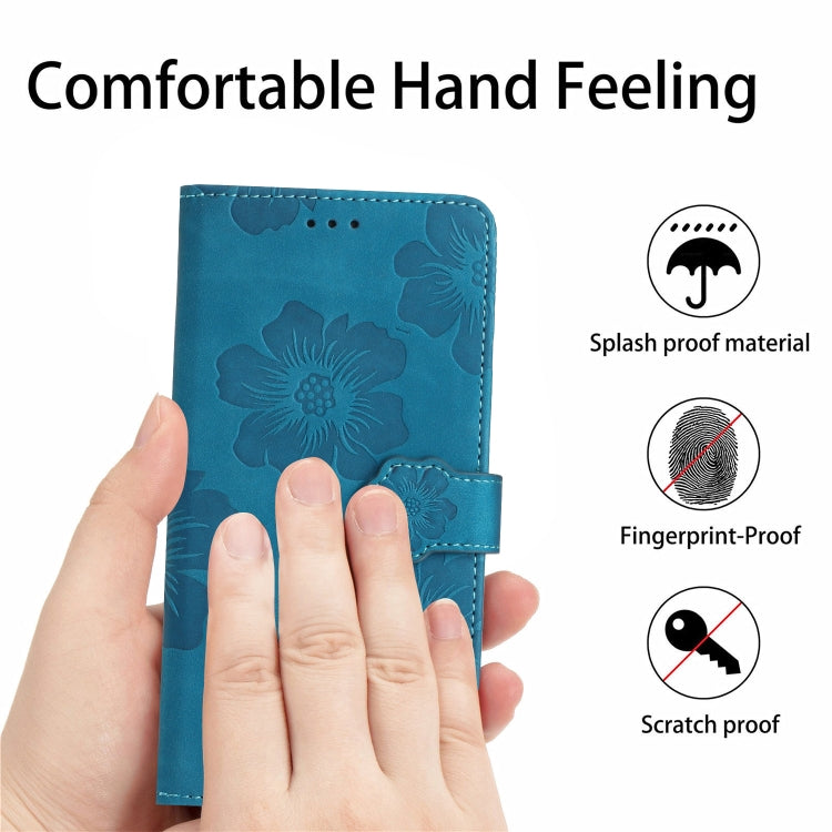 Flower Embossing Pattern Leather Phone Case, Series 2