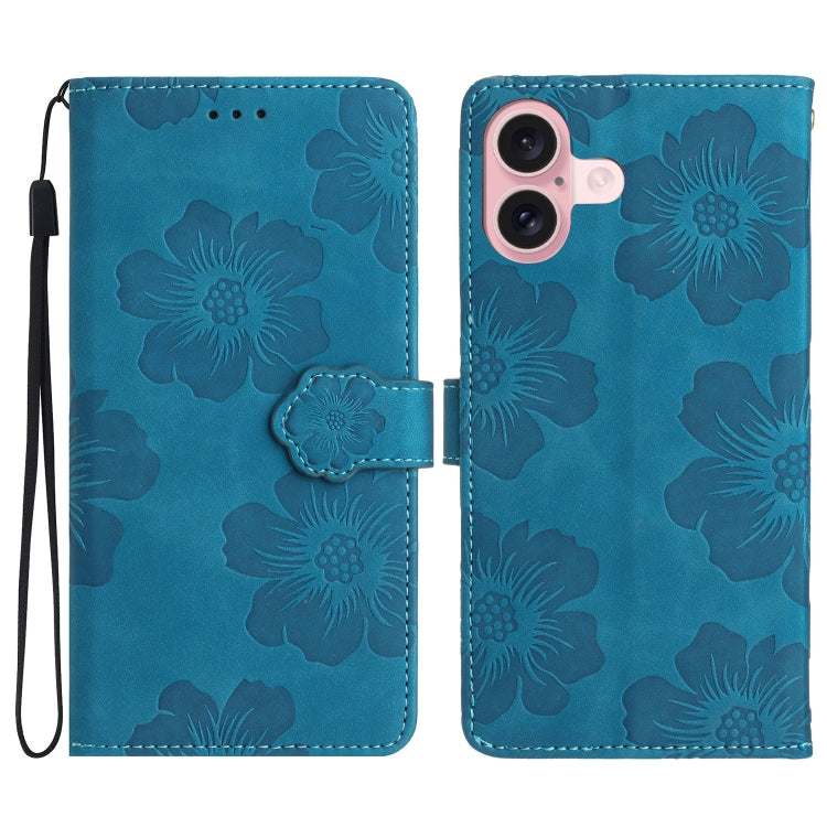 Flower Embossing Pattern Leather Phone Case, Series 1