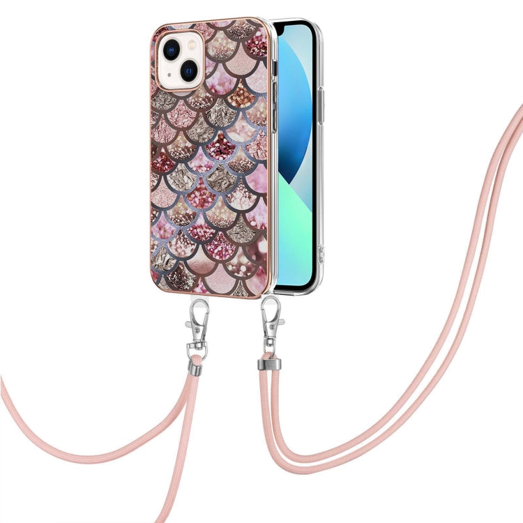 Electroplating Pattern IMD TPU Shockproof Case with Neck Lanyard, Series 1