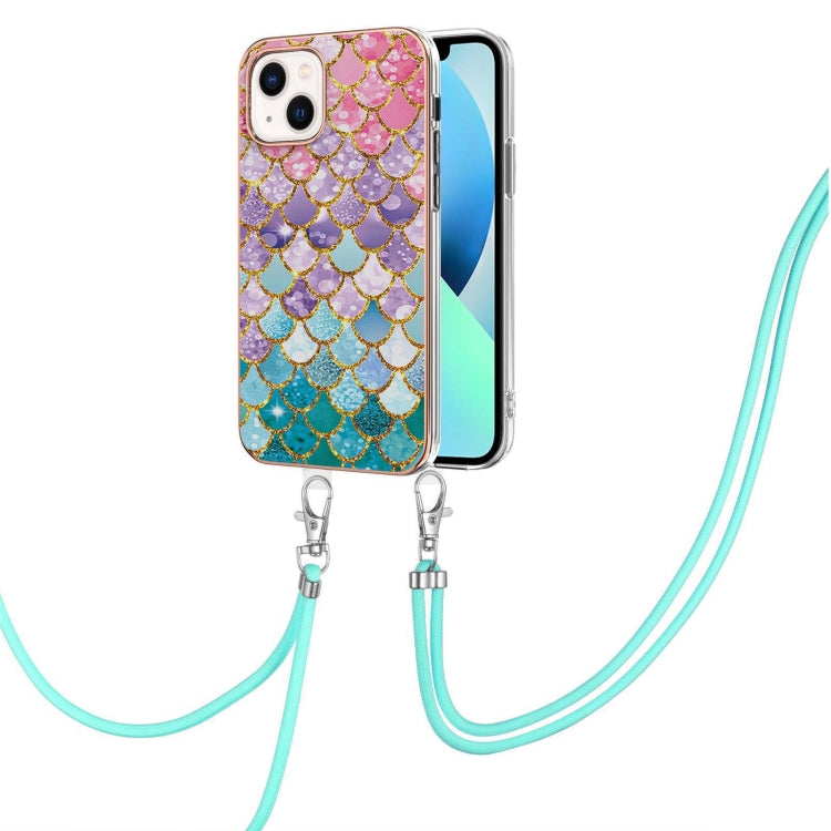 Electroplating Pattern IMD TPU Shockproof Case with Neck Lanyard, Series 1