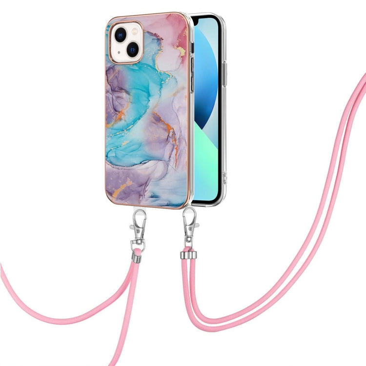 Electroplating Pattern IMD TPU Shockproof Case with Neck Lanyard, Series 1