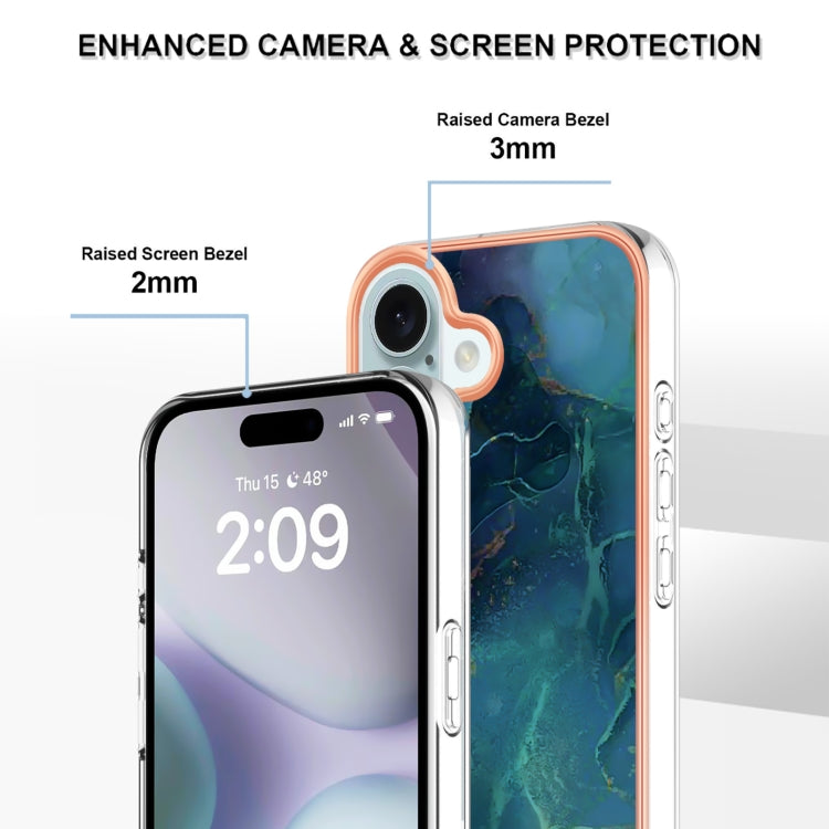 Electroplating Marble Dual-side IMD Phone Case, Series 2