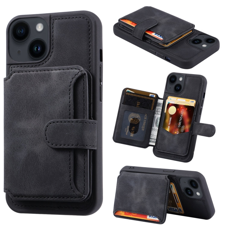 Skin Feel Dream RFID Anti-theft PU Card Bag Phone Case