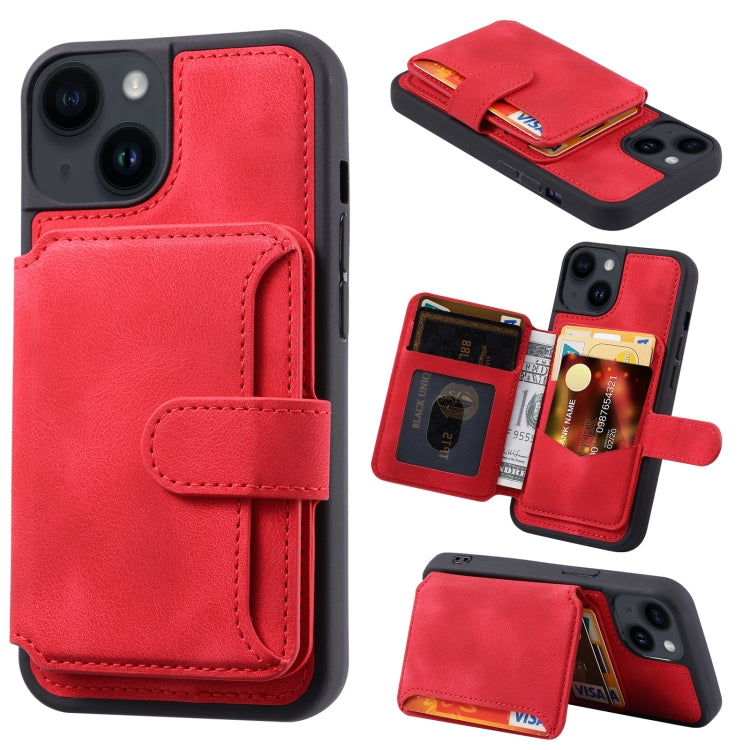 Skin Feel Dream RFID Anti-theft PU Card Bag Phone Case