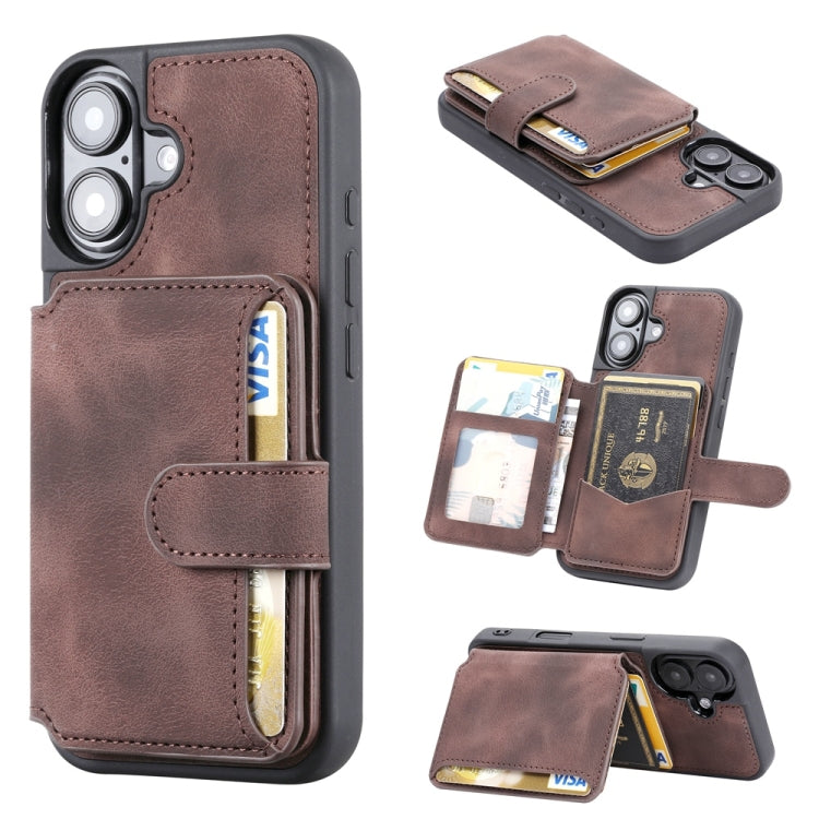 Skin Feel Dream RFID Anti-theft PU Card Bag Phone Case