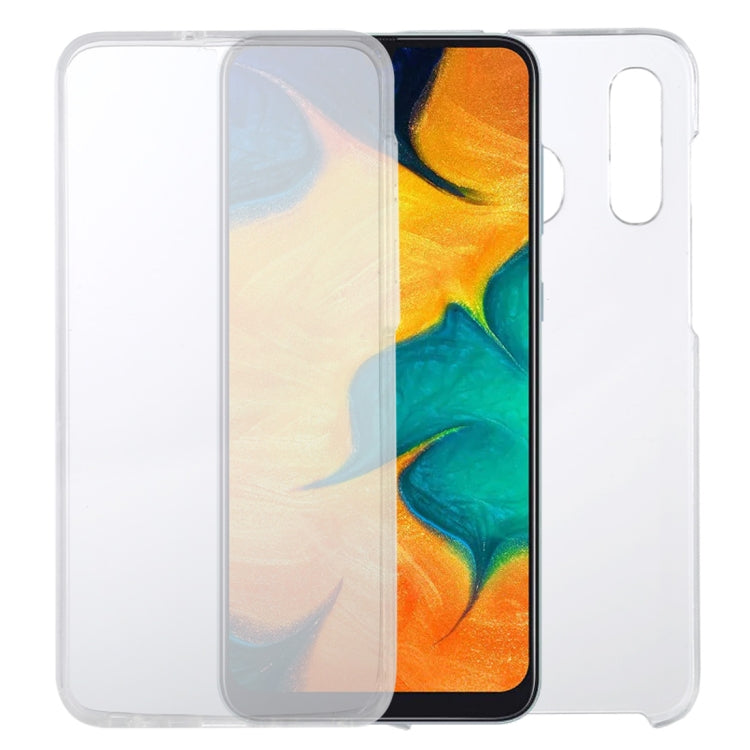 PC+TPU Ultra-Thin Double-Sided All-Inclusive Transparent Case, For Huawei P Smart+ 2019, For Huawei Y6 2019, For Huawei Y7 2019, For Samsung Galaxy A20e, For Samsung Galaxy A30, For Samsung Galaxy A50, For Samsung Galaxy A51, For Samsung Galaxy A71(1)