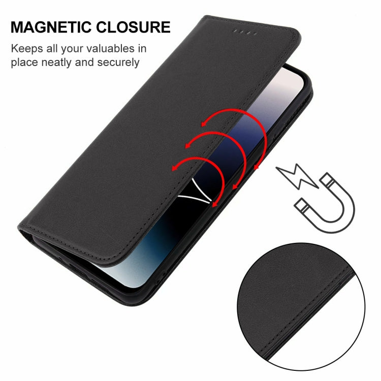 Magnetic Closure Leather Phone Case