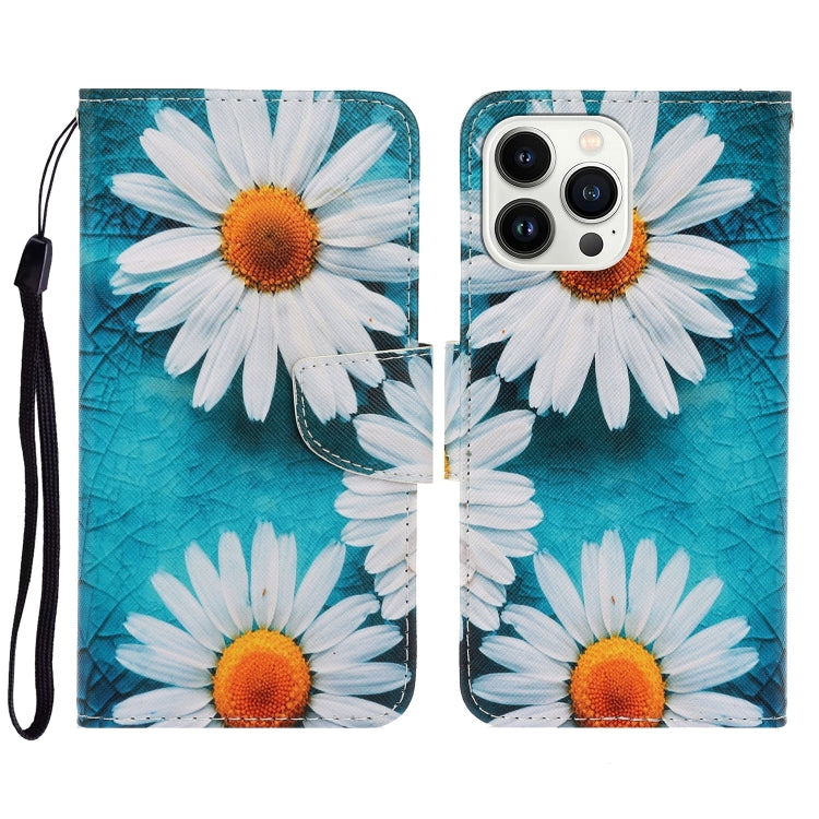 3D Colored Drawing Flip Leather Phone Case, Series 8