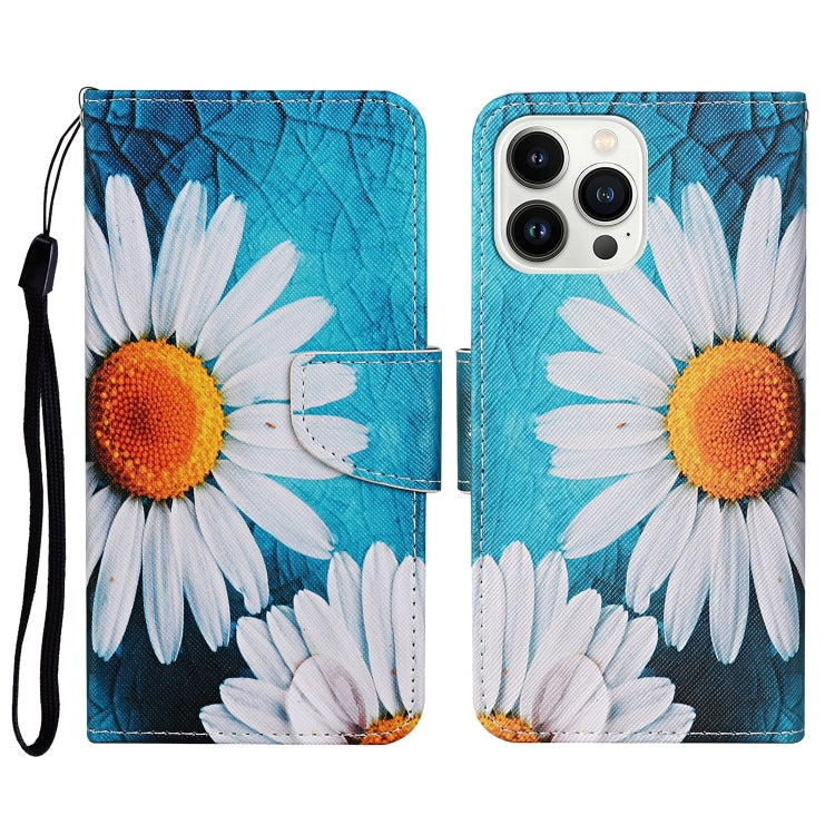 3D Colored Drawing Flip Leather Phone Case, Series 8