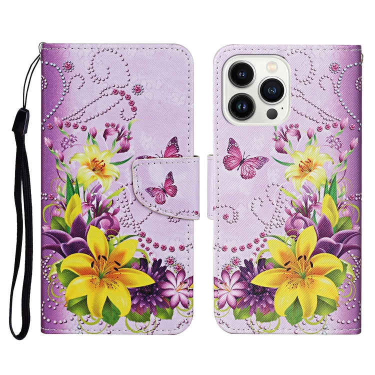 3D Colored Drawing Flip Leather Phone Case, Series 8