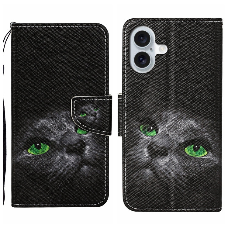 3D Colored Drawing Flip Leather Phone Case, Series 2