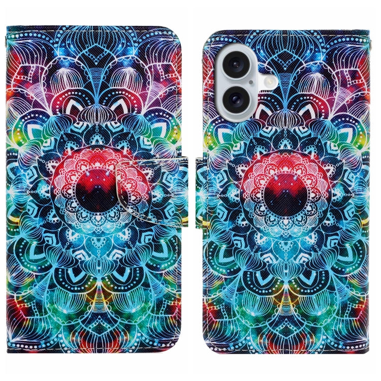 3D Colored Drawing Flip Leather Phone Case, Series 2