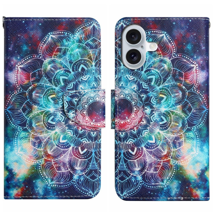 3D Colored Drawing Flip Leather Phone Case, Series 2