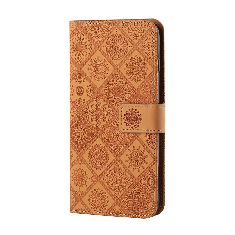 Ethnic Style Embossed Pattern Leather Phone Case, Series 1