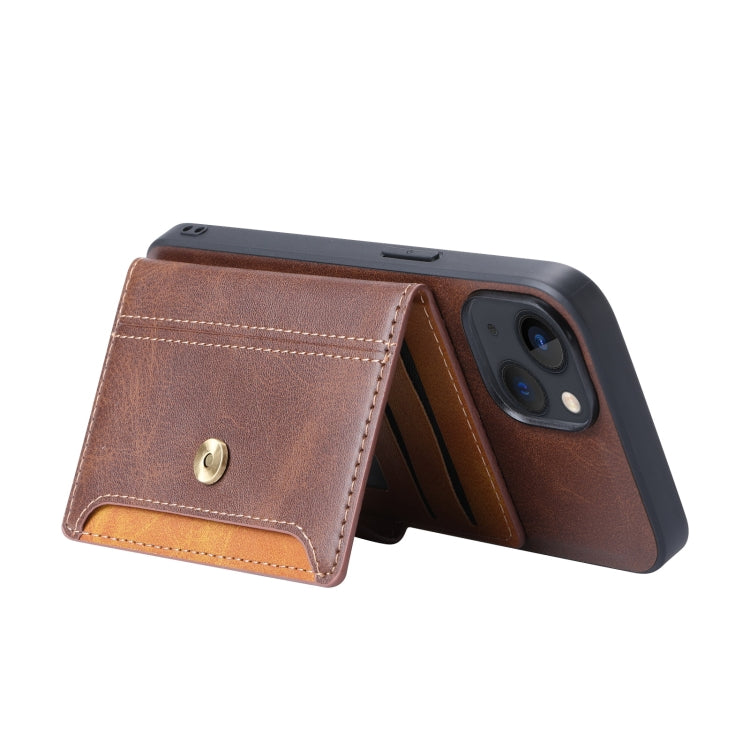 Calfskin Card Slot TPU Hybrid PU Phone Case